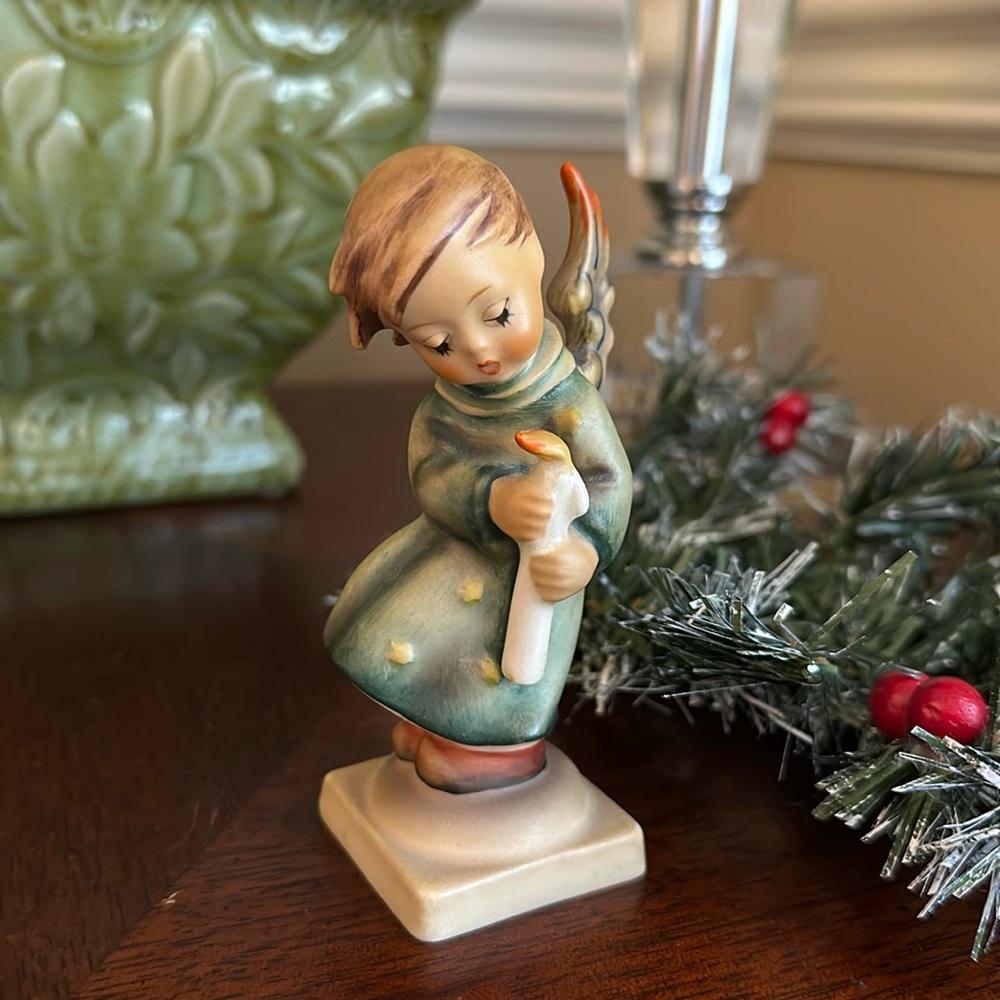 Vintage Hummel West Germany Heavenly Angel holding Candle